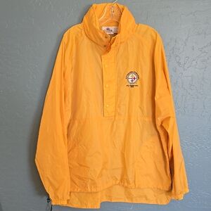 95 VTG Steelers Playoffs NFL Gold Windbreaker Jacket